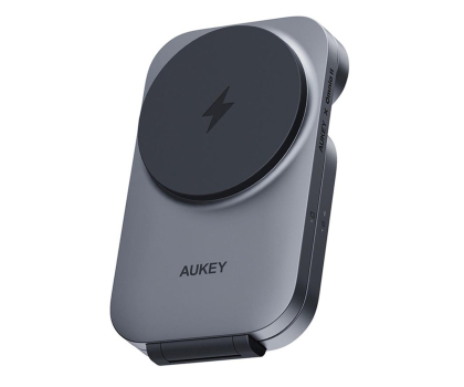 Ładowarka i akumulator AUKEY Ładowarka indukcyjna 3w1 Qi2.0 15W MagSafe/Magnetic